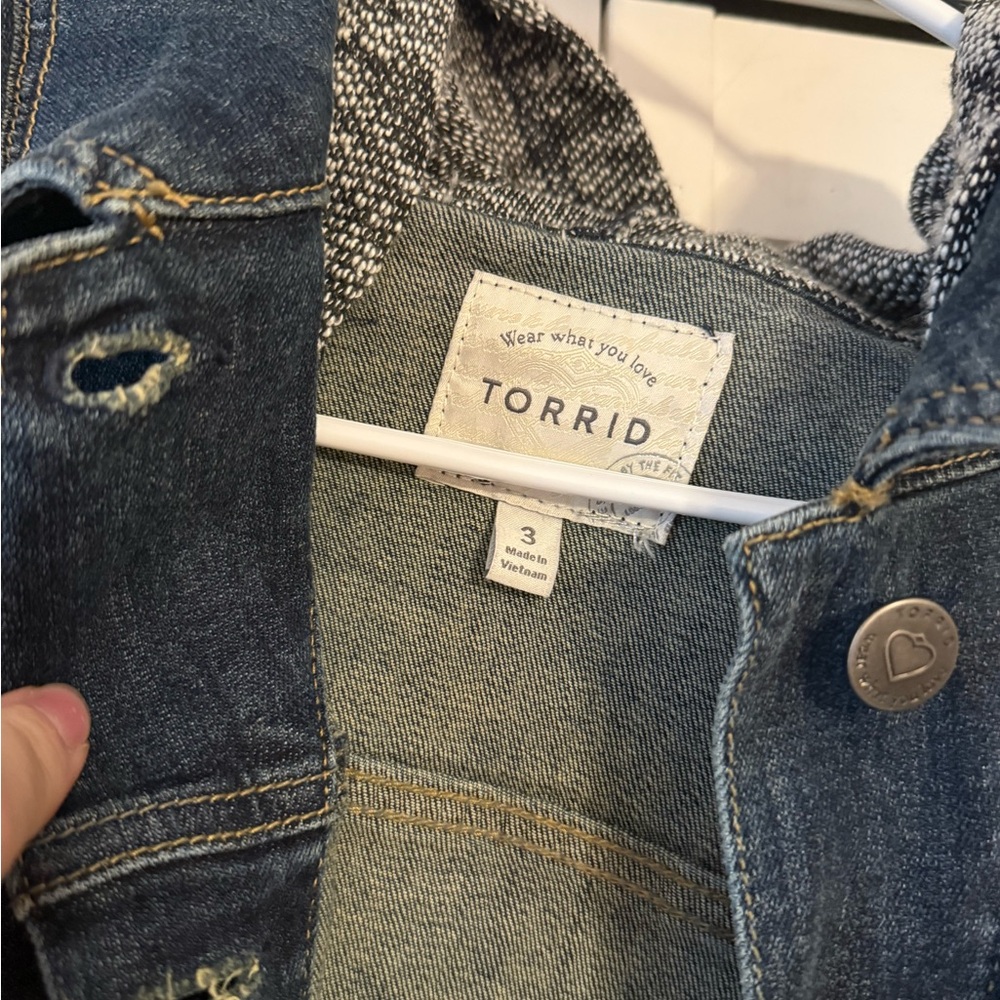Torrid Distressed Denim Jeans